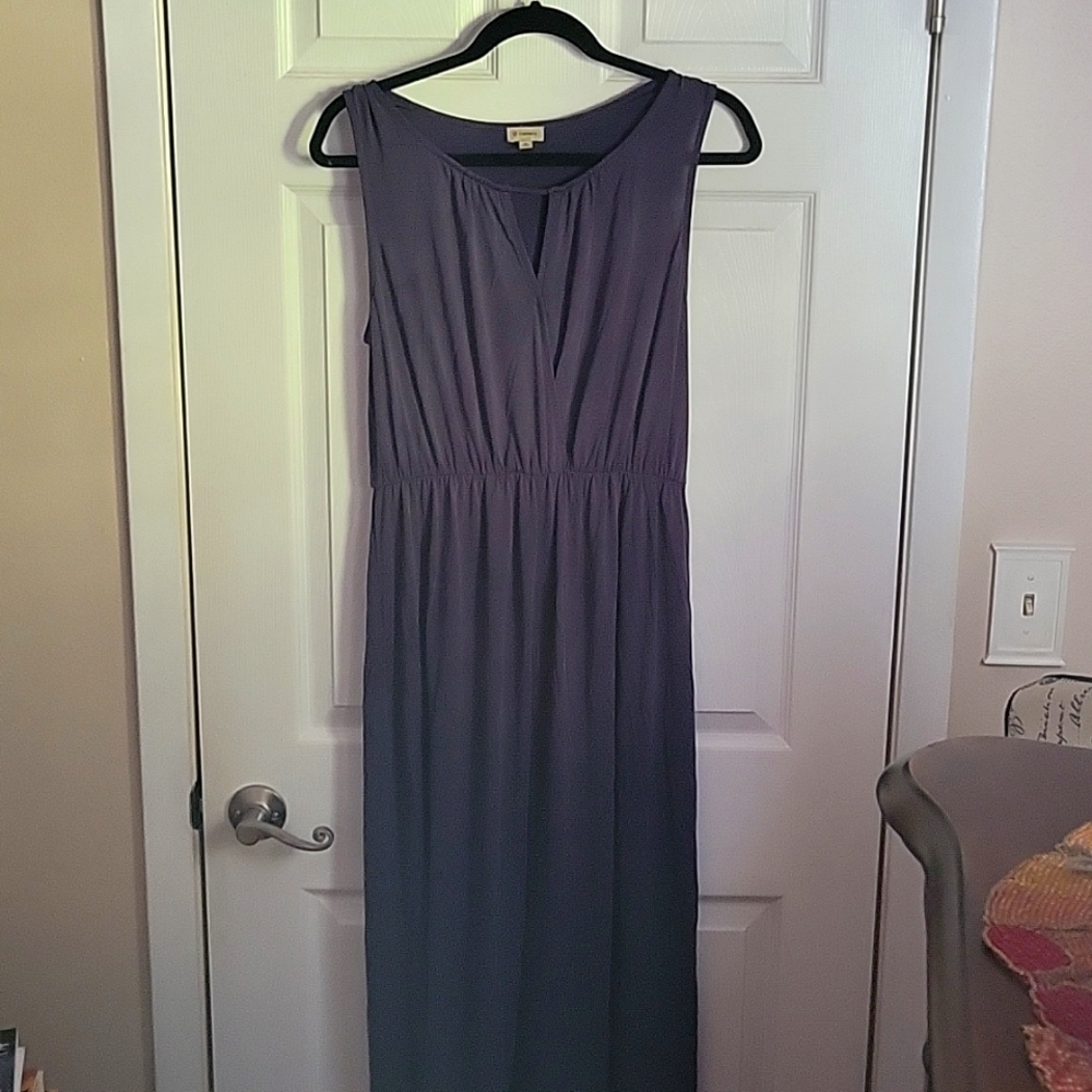 Cremieux sleevless maxi dress